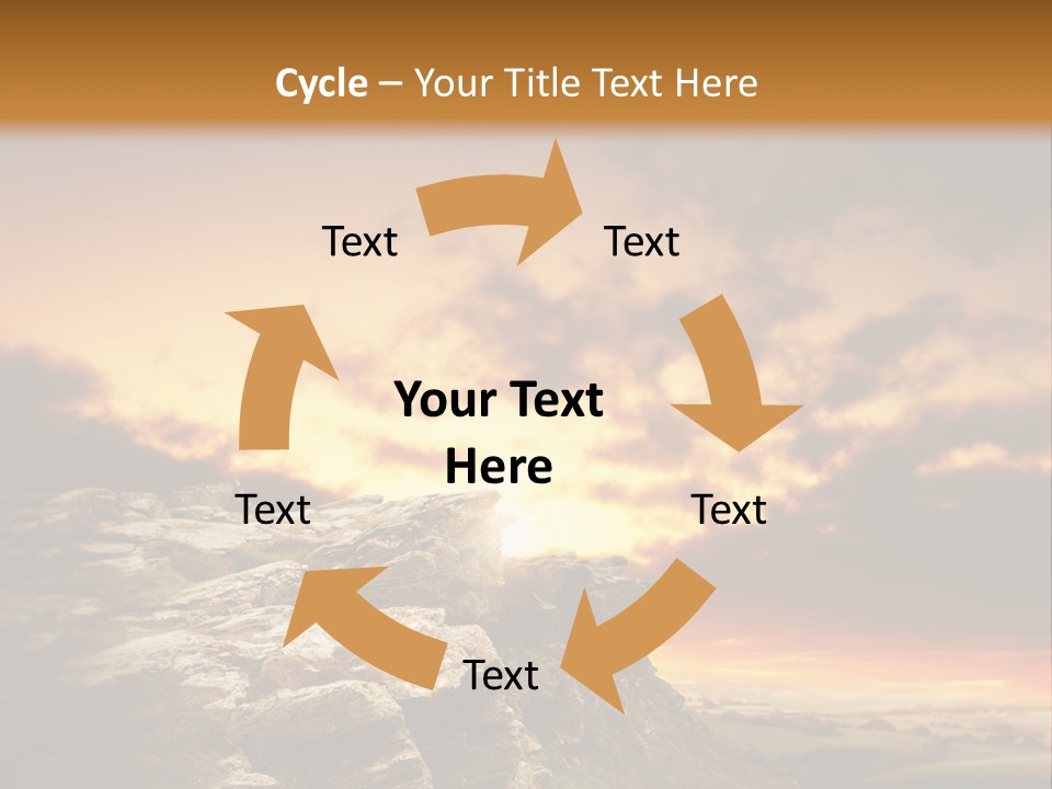 Park Terrain Idyllic PowerPoint Template