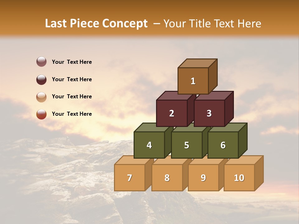 Park Terrain Idyllic PowerPoint Template