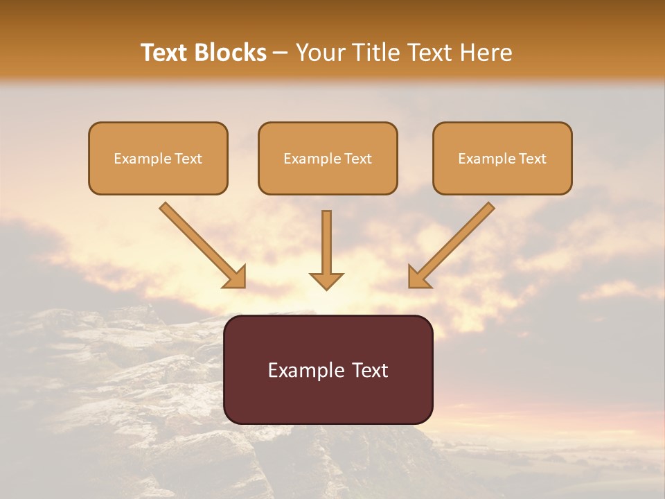 Park Terrain Idyllic PowerPoint Template