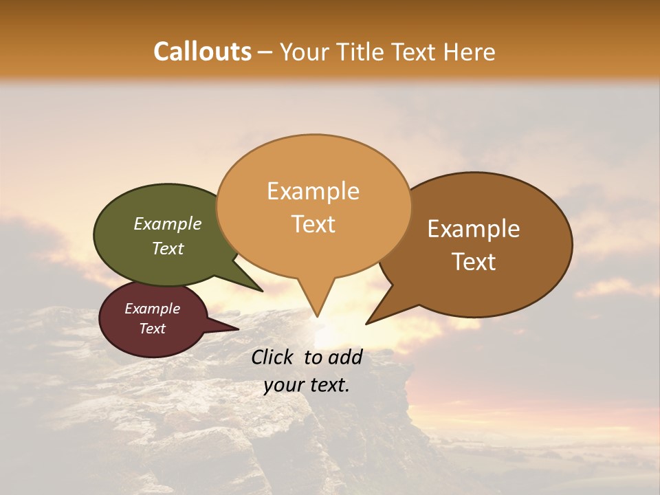 Park Terrain Idyllic PowerPoint Template