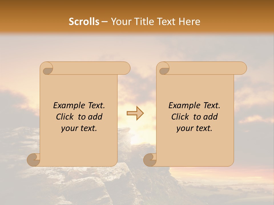 Park Terrain Idyllic PowerPoint Template