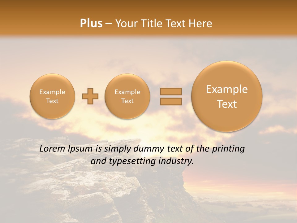 Park Terrain Idyllic PowerPoint Template