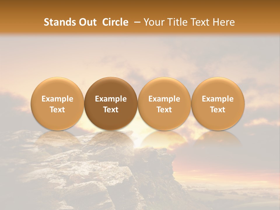 Park Terrain Idyllic PowerPoint Template