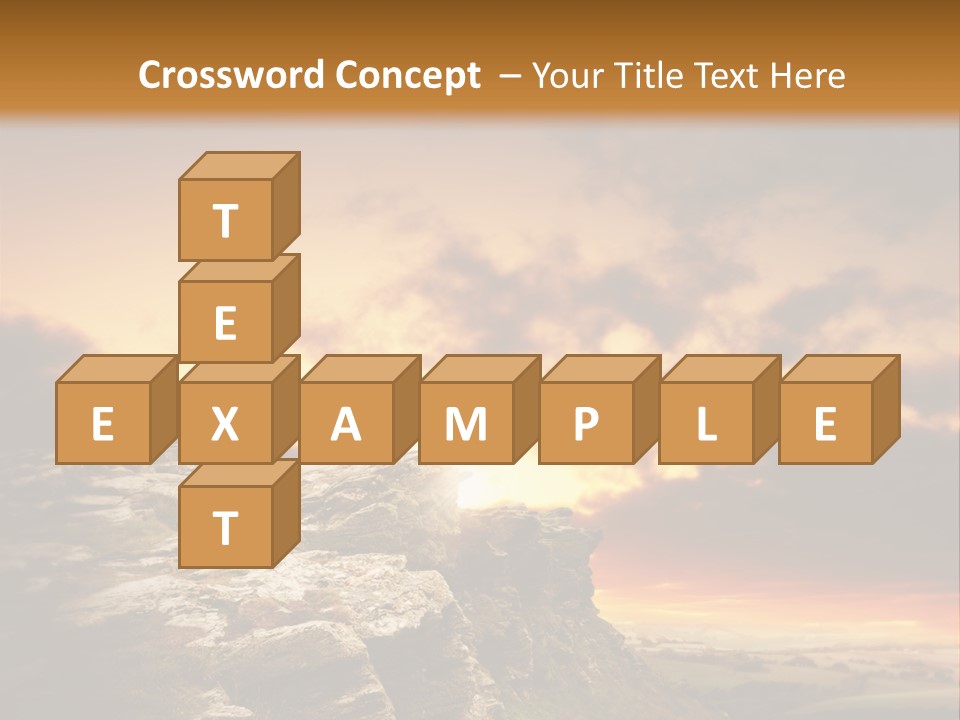 Park Terrain Idyllic PowerPoint Template