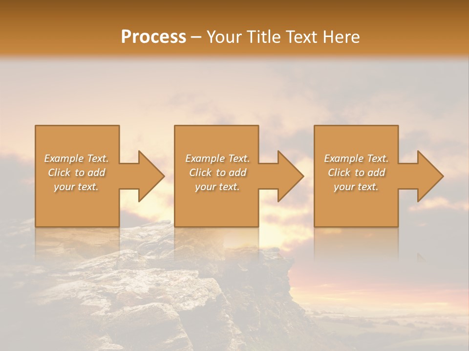 Park Terrain Idyllic PowerPoint Template
