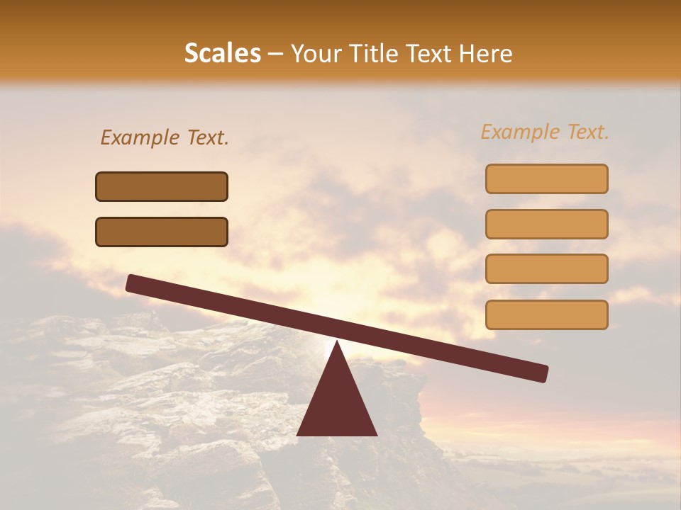 Park Terrain Idyllic PowerPoint Template