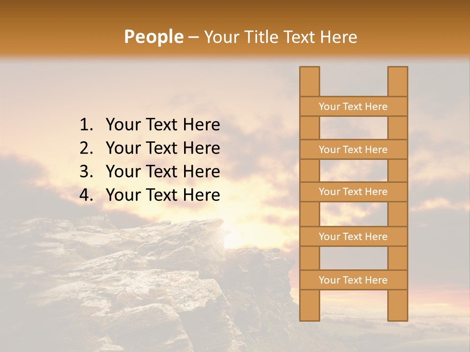 Park Terrain Idyllic PowerPoint Template