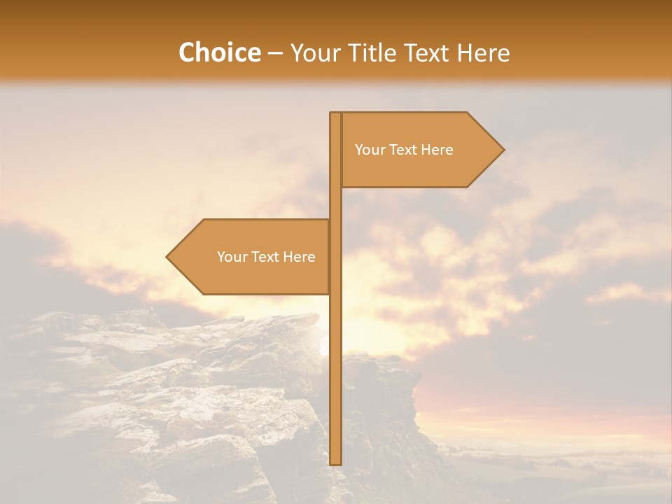 Park Terrain Idyllic PowerPoint Template