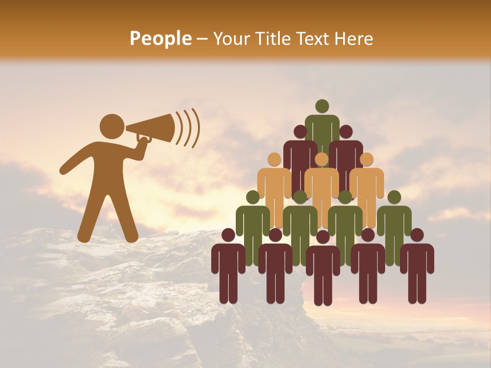 Park Terrain Idyllic PowerPoint Template