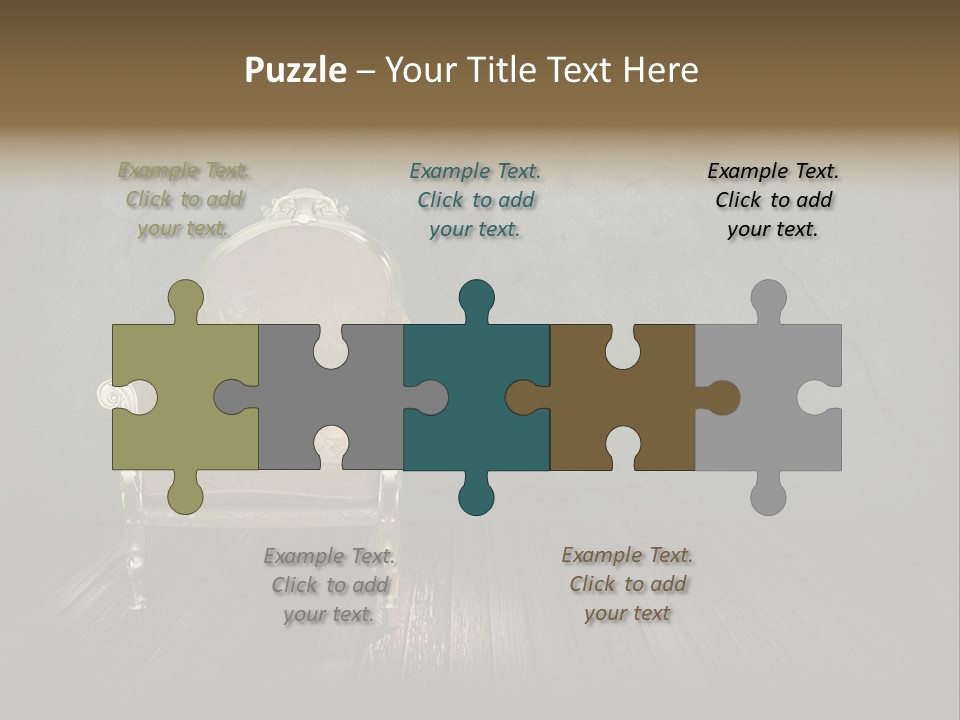 Modern Elbow Design PowerPoint Template