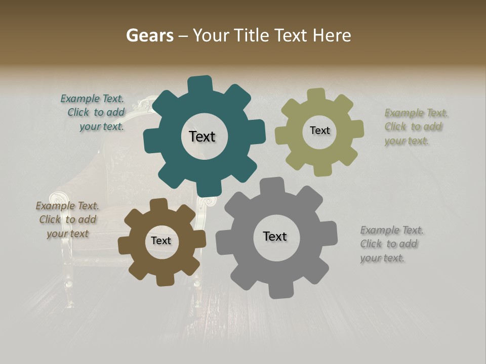 Modern Elbow Design PowerPoint Template