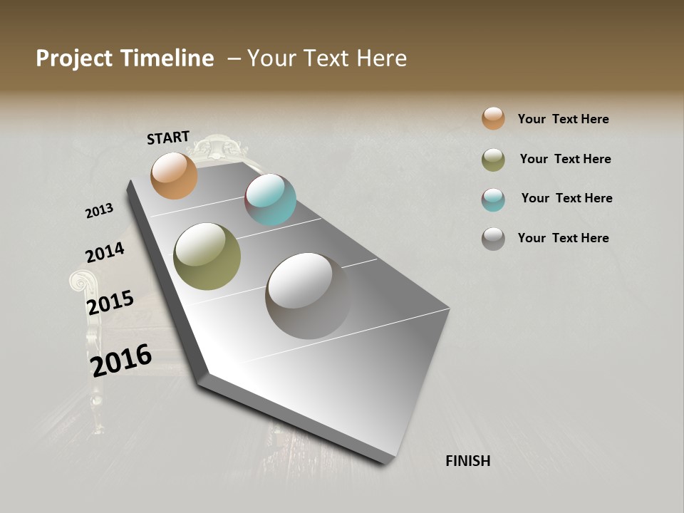 Modern Elbow Design PowerPoint Template