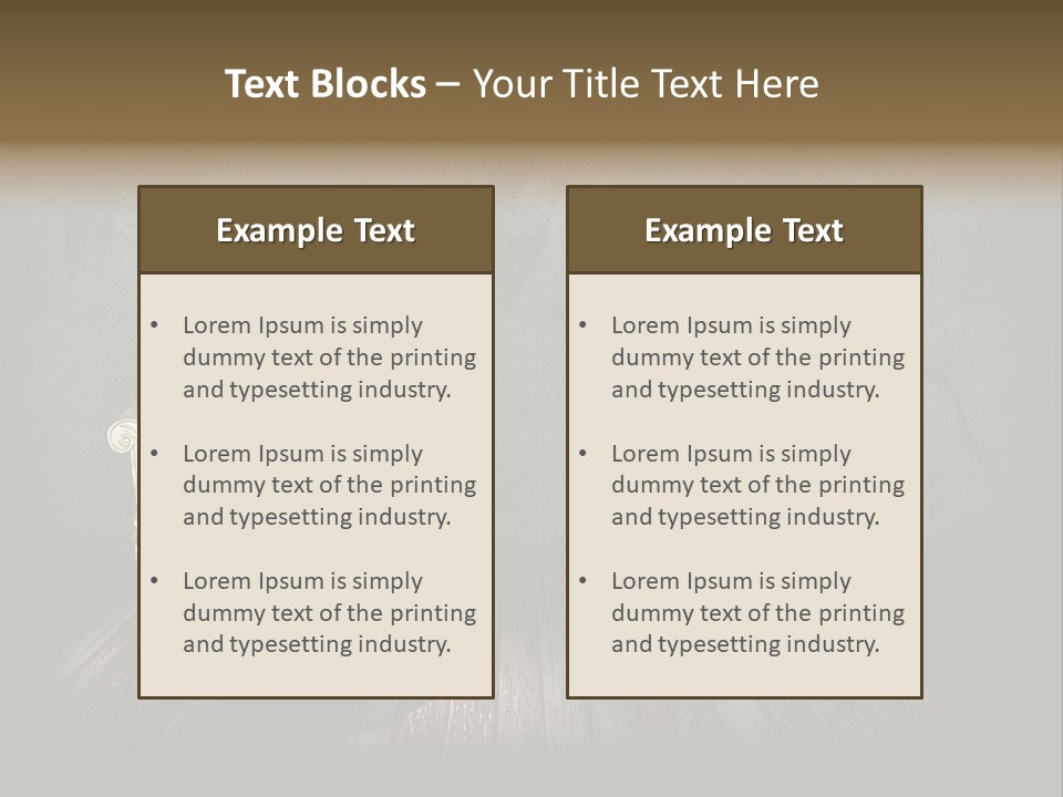 Modern Elbow Design PowerPoint Template