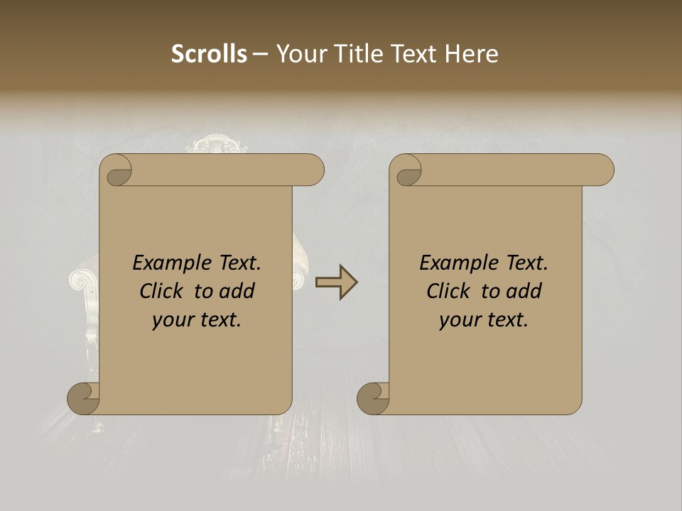 Modern Elbow Design PowerPoint Template