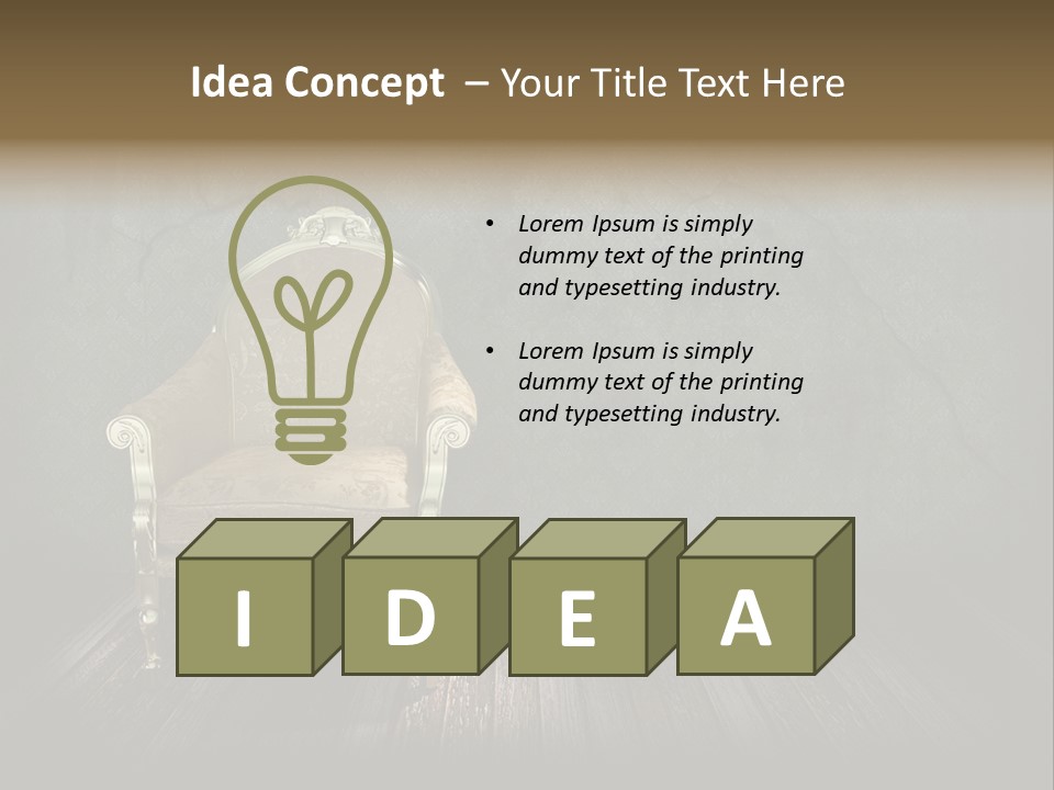 Modern Elbow Design PowerPoint Template