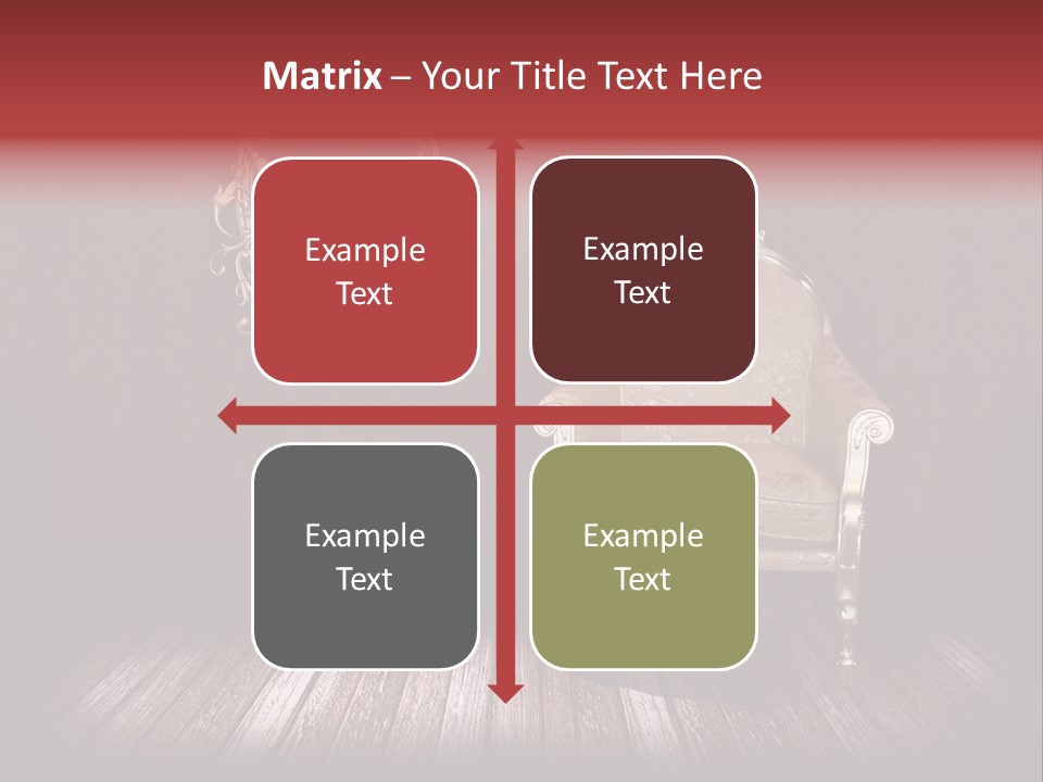 Interior Grunge Weathered PowerPoint Template