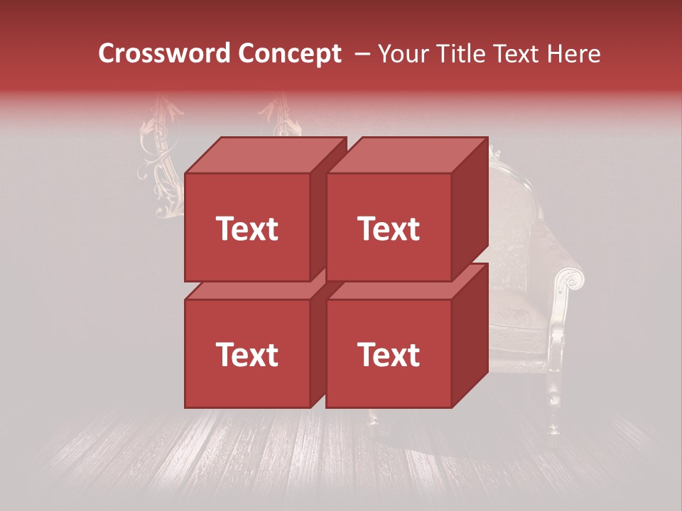 Interior Grunge Weathered PowerPoint Template