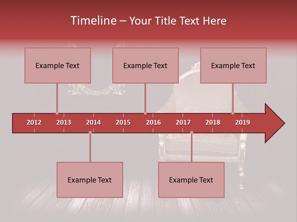 Interior Grunge Weathered PowerPoint Template