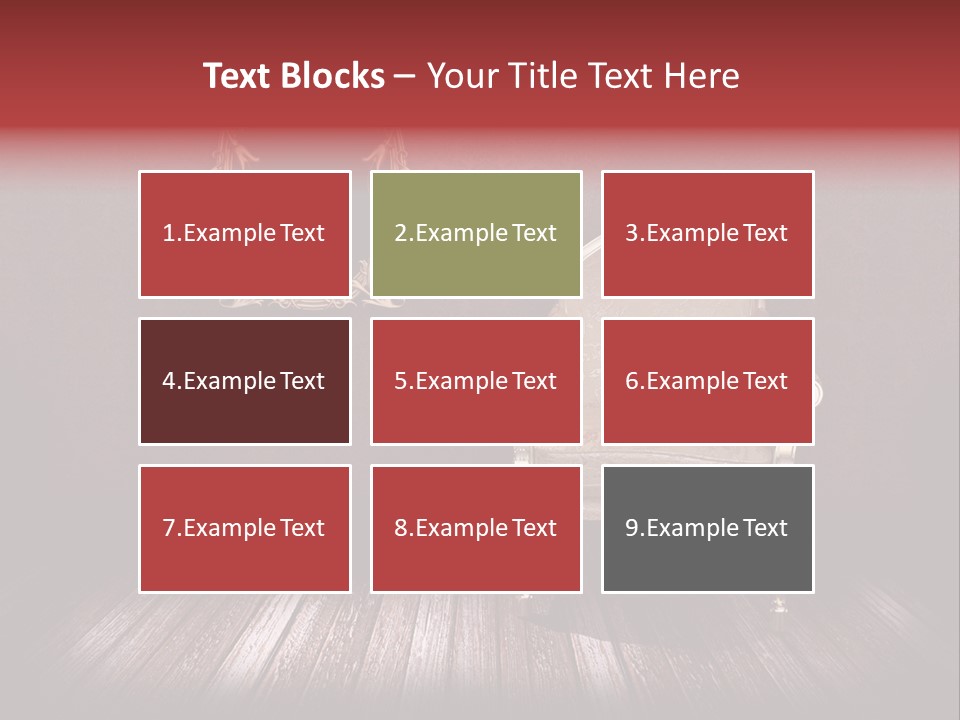 Interior Grunge Weathered PowerPoint Template