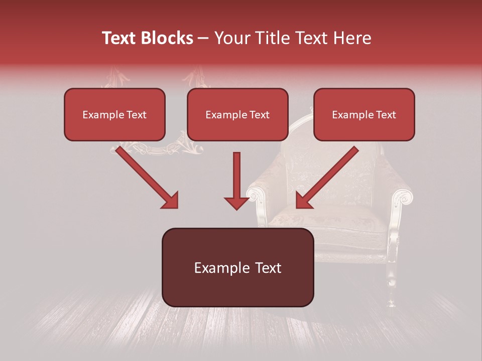 Interior Grunge Weathered PowerPoint Template