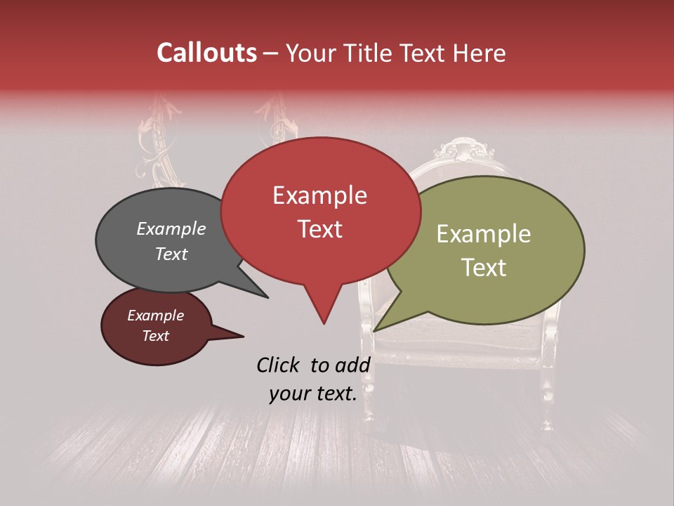 Interior Grunge Weathered PowerPoint Template