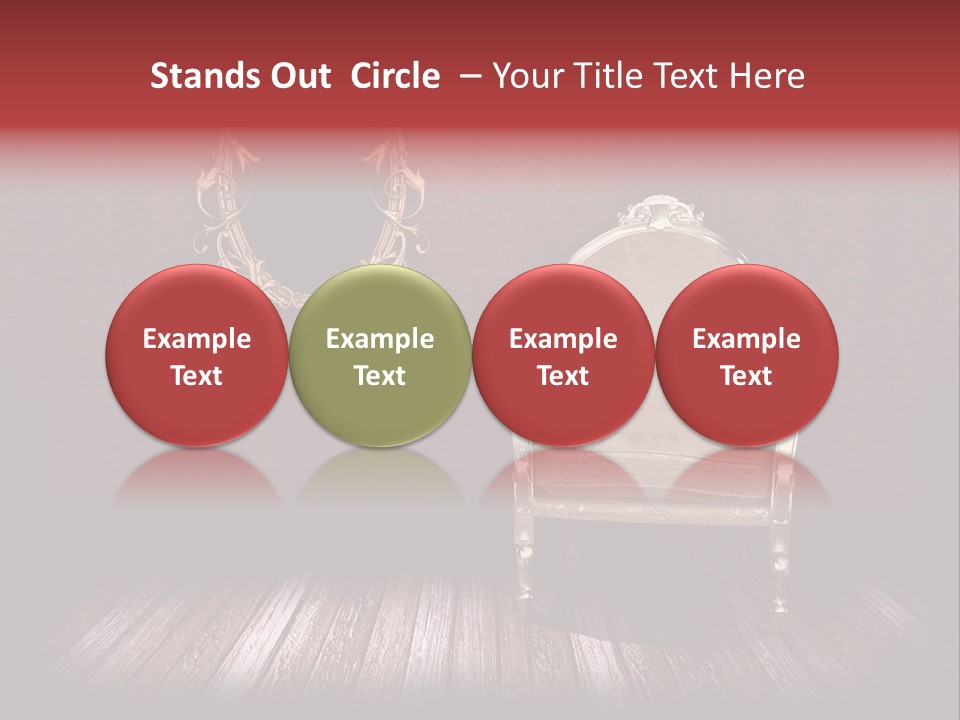 Interior Grunge Weathered PowerPoint Template