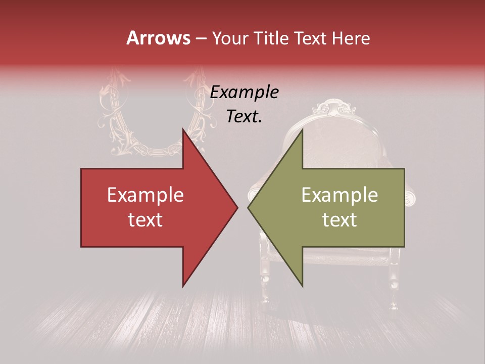 Interior Grunge Weathered PowerPoint Template