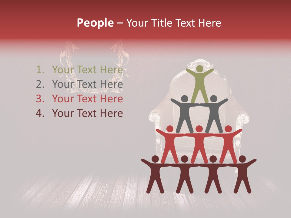 Interior Grunge Weathered PowerPoint Template