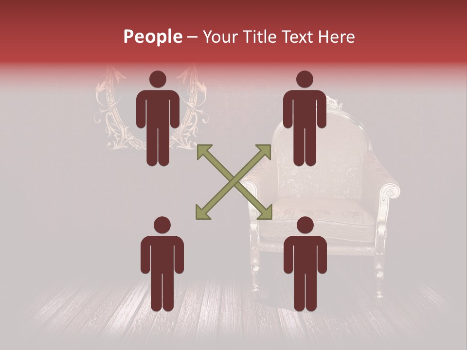 Interior Grunge Weathered PowerPoint Template