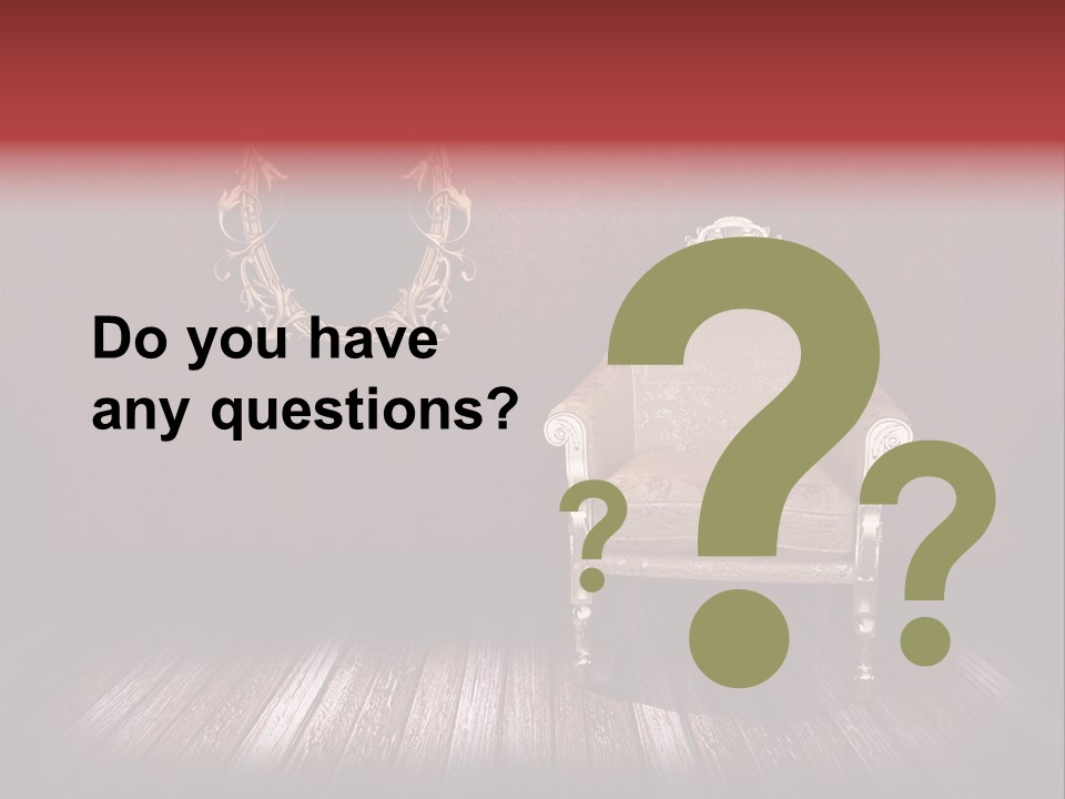 Interior Grunge Weathered PowerPoint Template