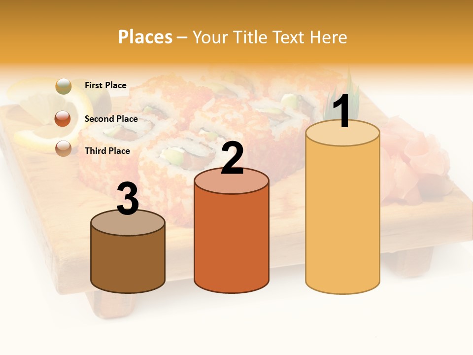 Closeup Gourmet Asia PowerPoint Template