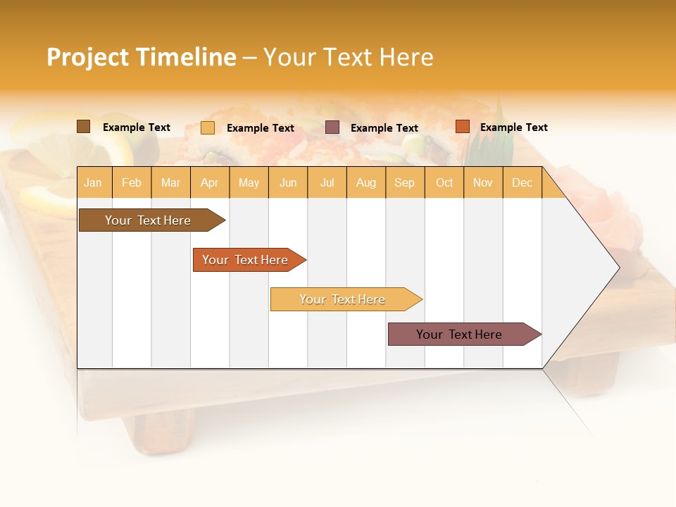 Closeup Gourmet Asia PowerPoint Template