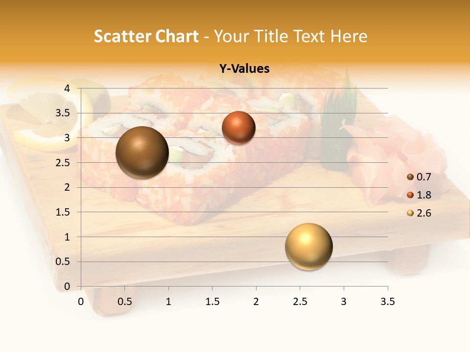 Closeup Gourmet Asia PowerPoint Template