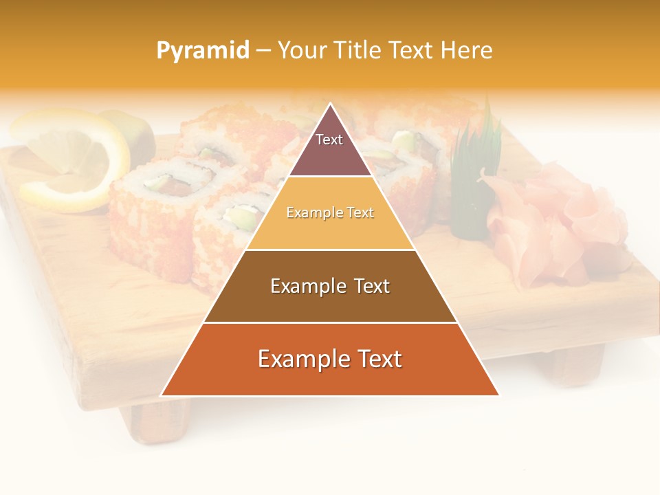 Closeup Gourmet Asia PowerPoint Template