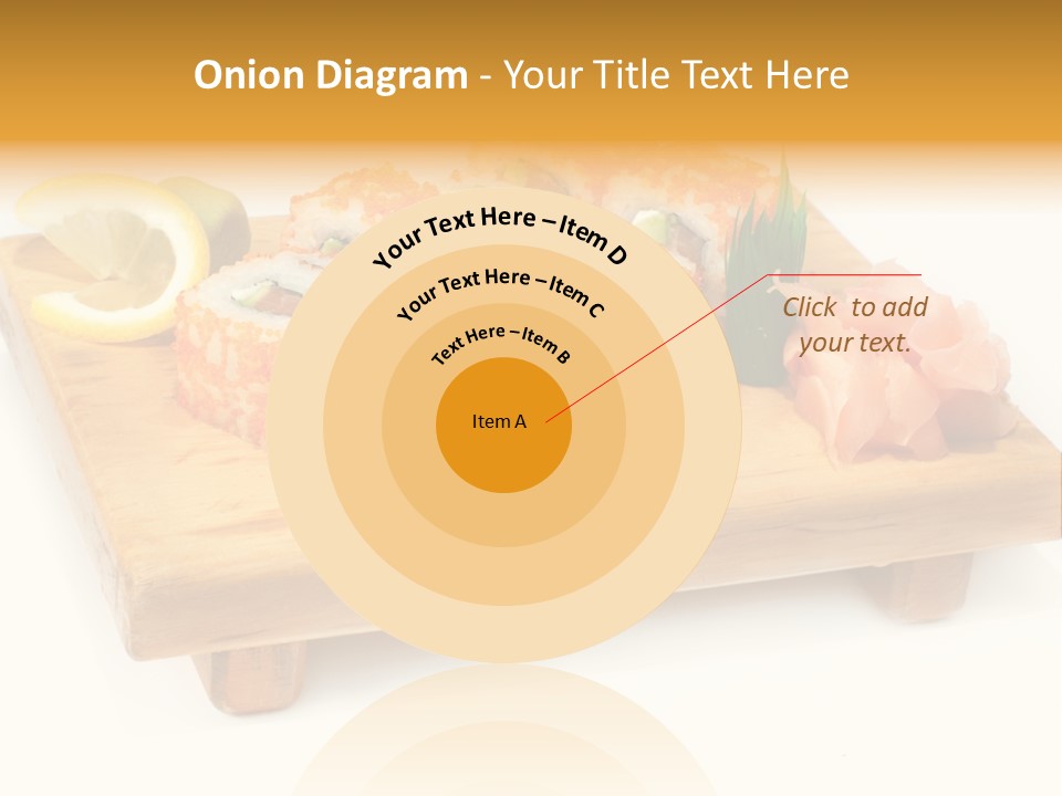 Closeup Gourmet Asia PowerPoint Template