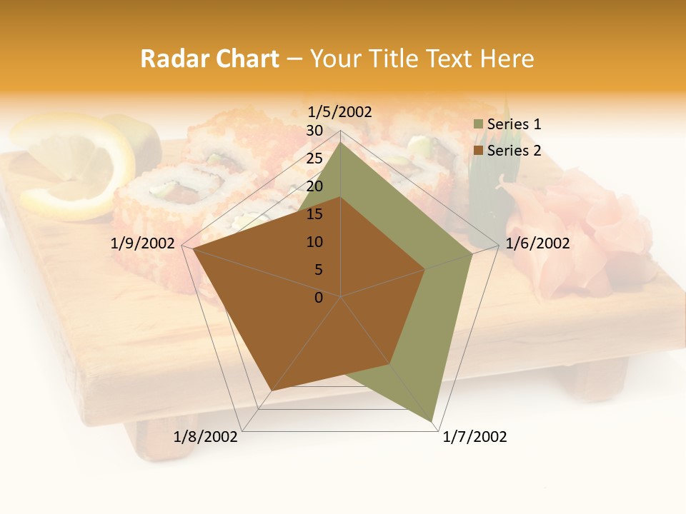 Closeup Gourmet Asia PowerPoint Template