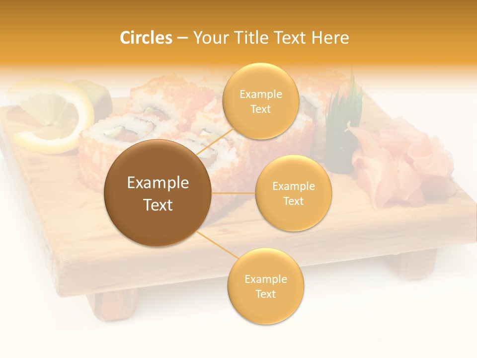 Closeup Gourmet Asia PowerPoint Template