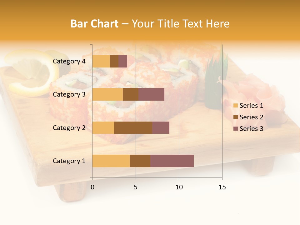 Closeup Gourmet Asia PowerPoint Template