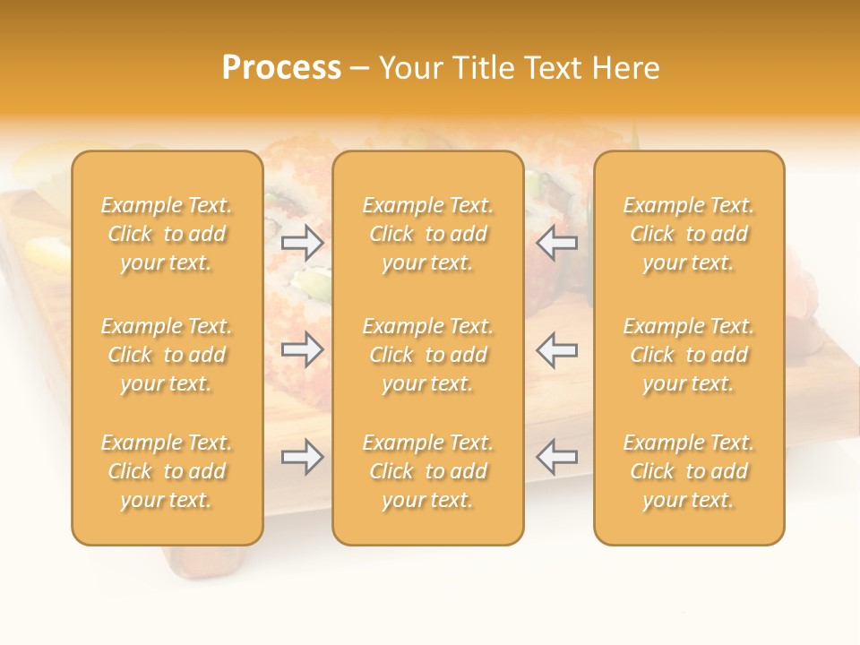 Closeup Gourmet Asia PowerPoint Template
