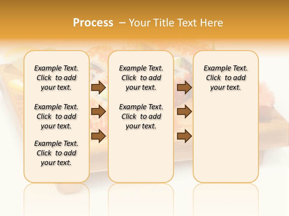 Closeup Gourmet Asia PowerPoint Template