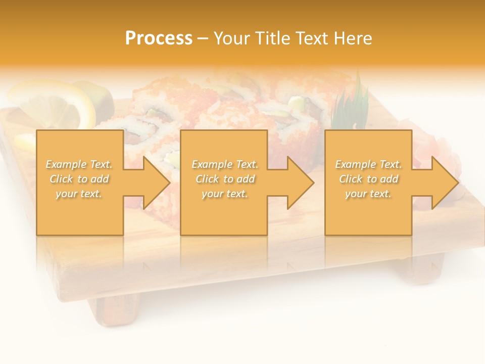 Closeup Gourmet Asia PowerPoint Template