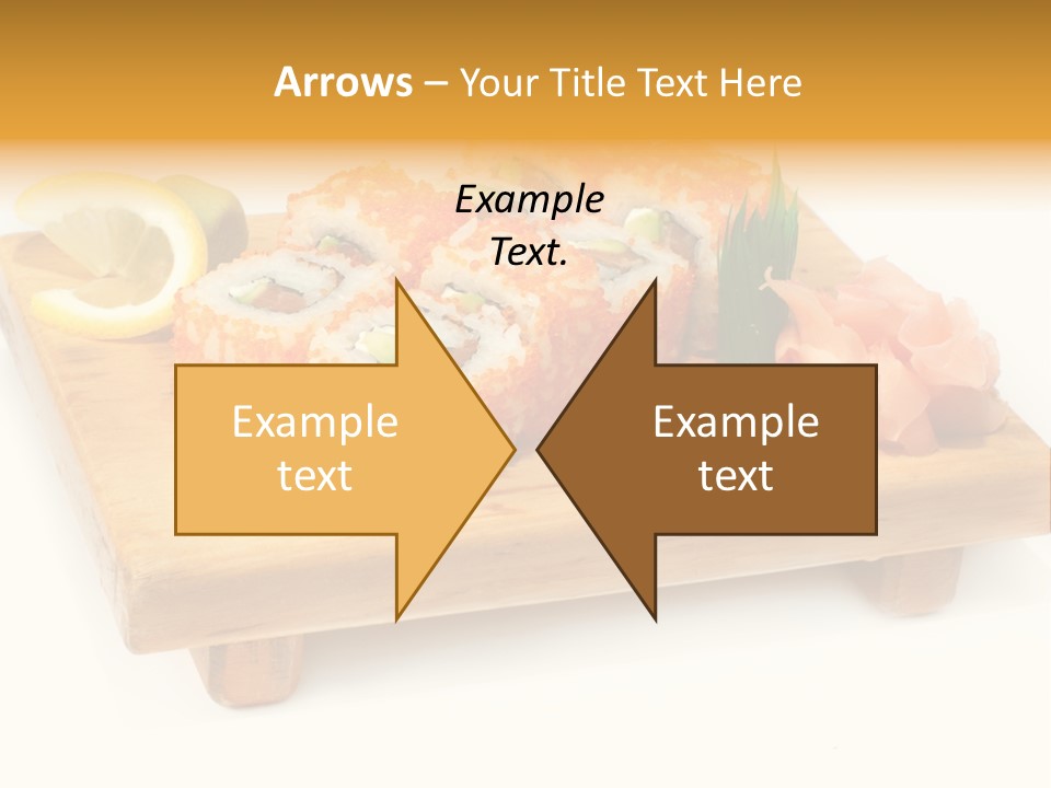 Closeup Gourmet Asia PowerPoint Template