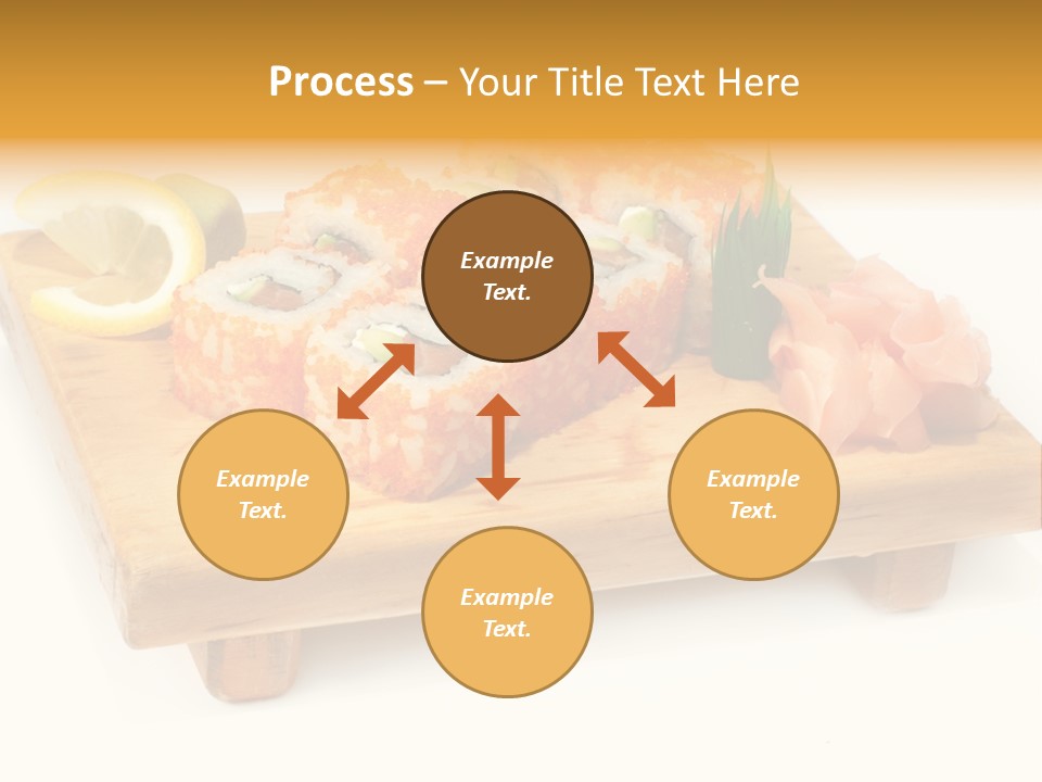 Closeup Gourmet Asia PowerPoint Template