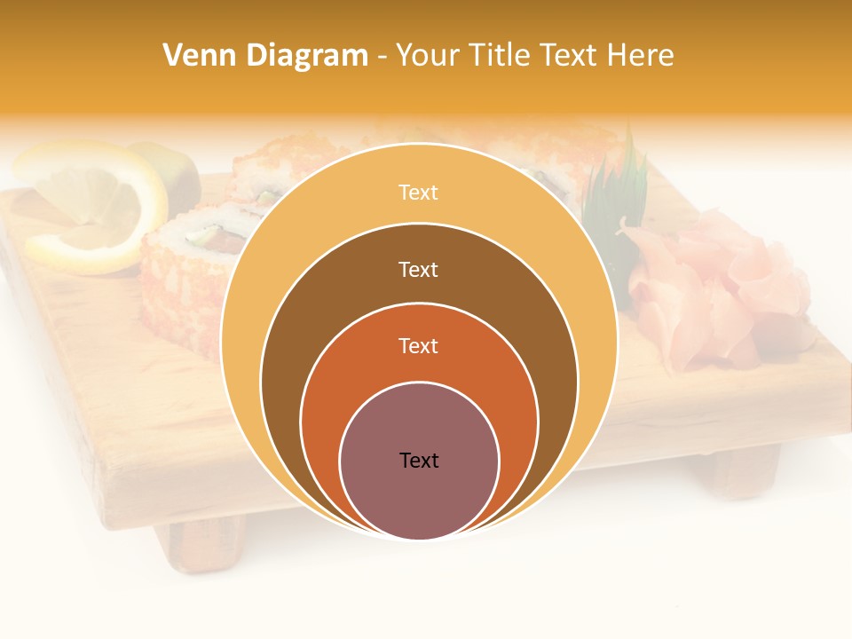 Closeup Gourmet Asia PowerPoint Template