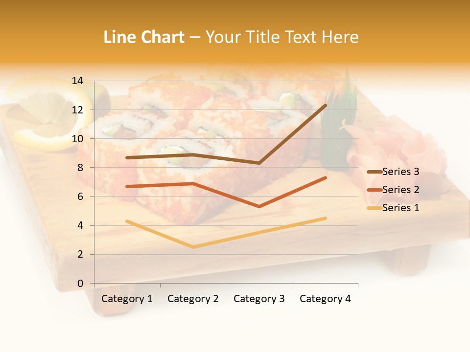 Closeup Gourmet Asia PowerPoint Template