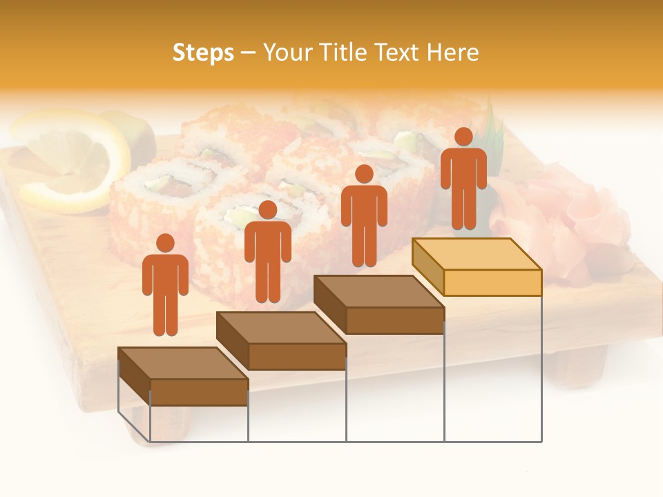 Closeup Gourmet Asia PowerPoint Template