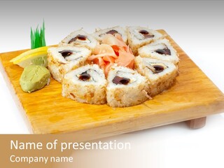 Asian Tasty East PowerPoint Template