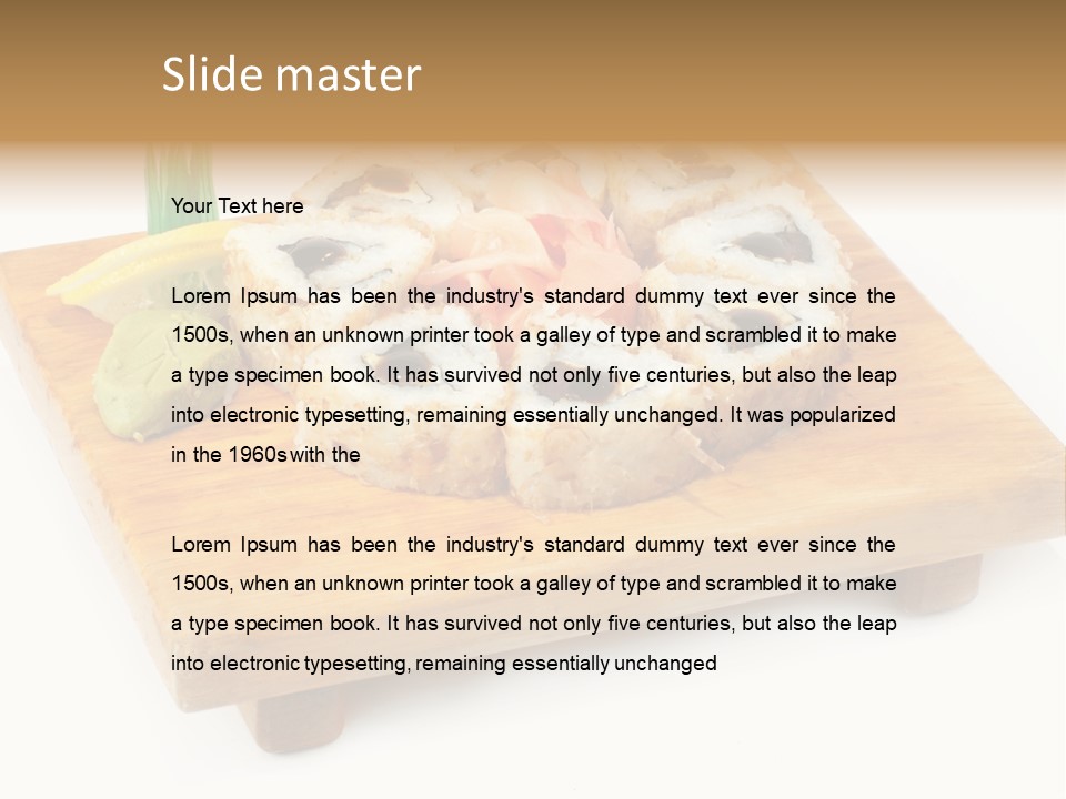 Asian Tasty East PowerPoint Template