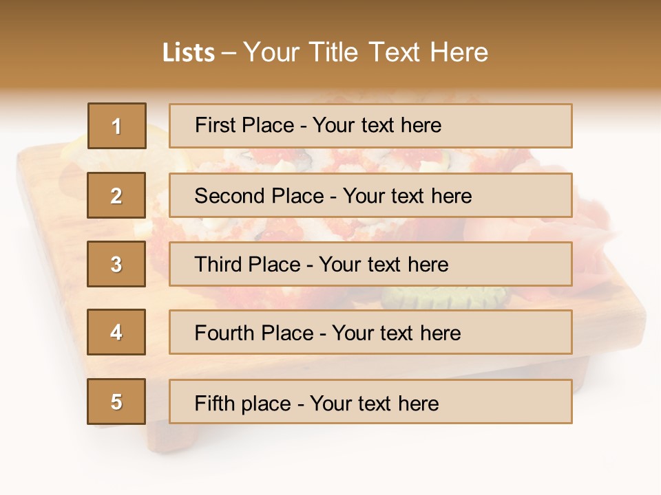 Prepared Isolated Healthy PowerPoint Template