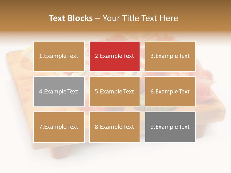 Prepared Isolated Healthy PowerPoint Template